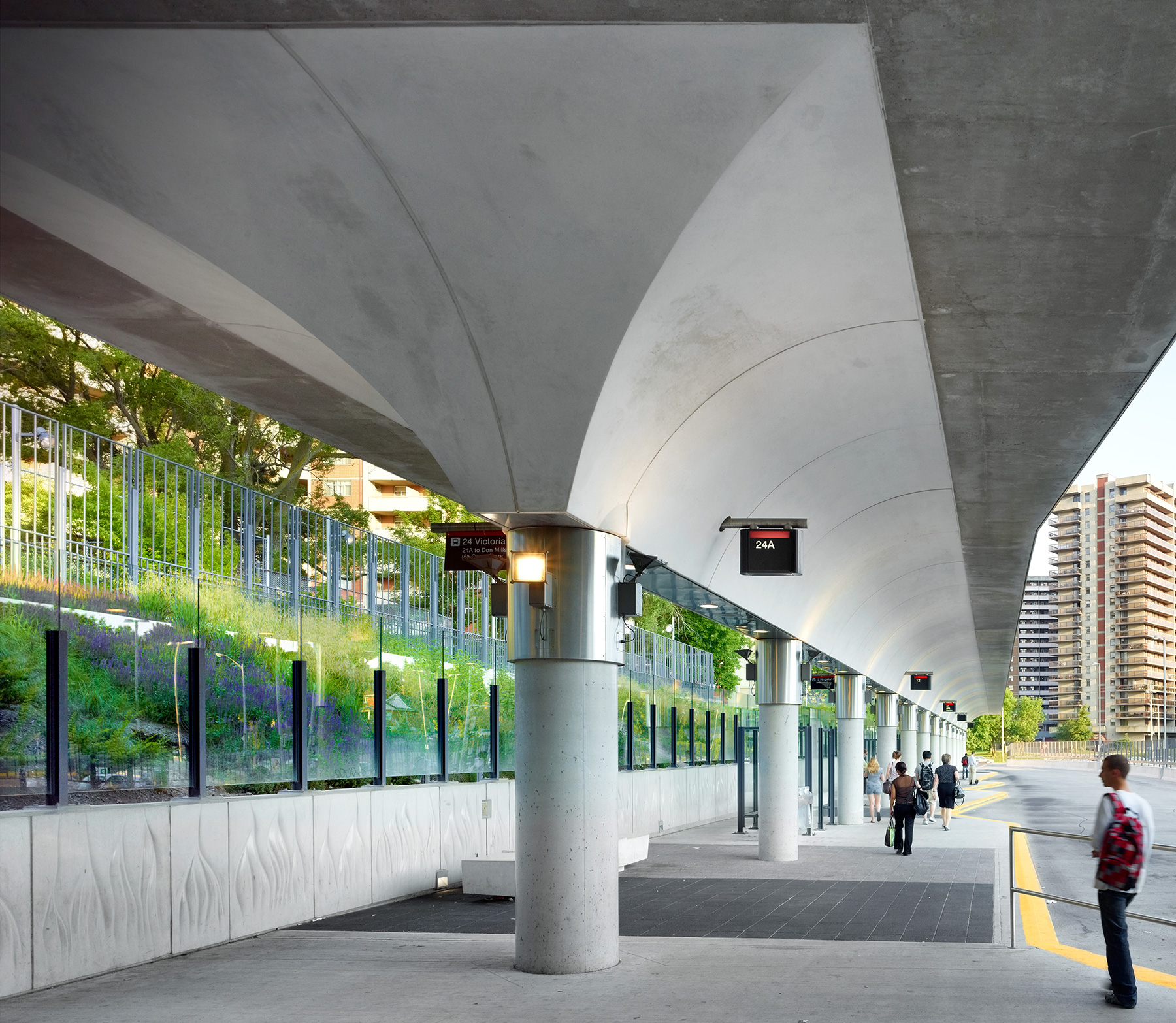 Victoria Park Transit Plaza and Bus Terminal