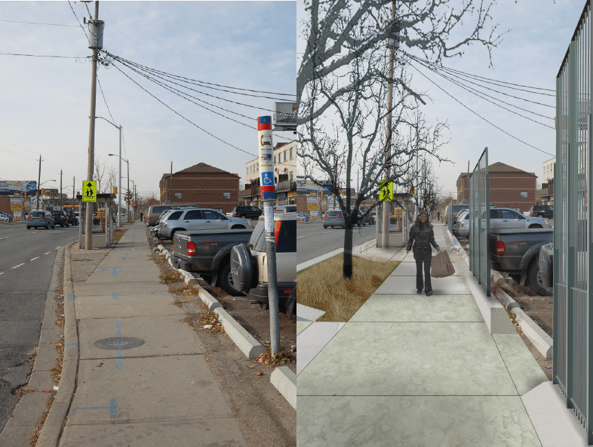 Streetscape Enhancements on Wilson Avenue