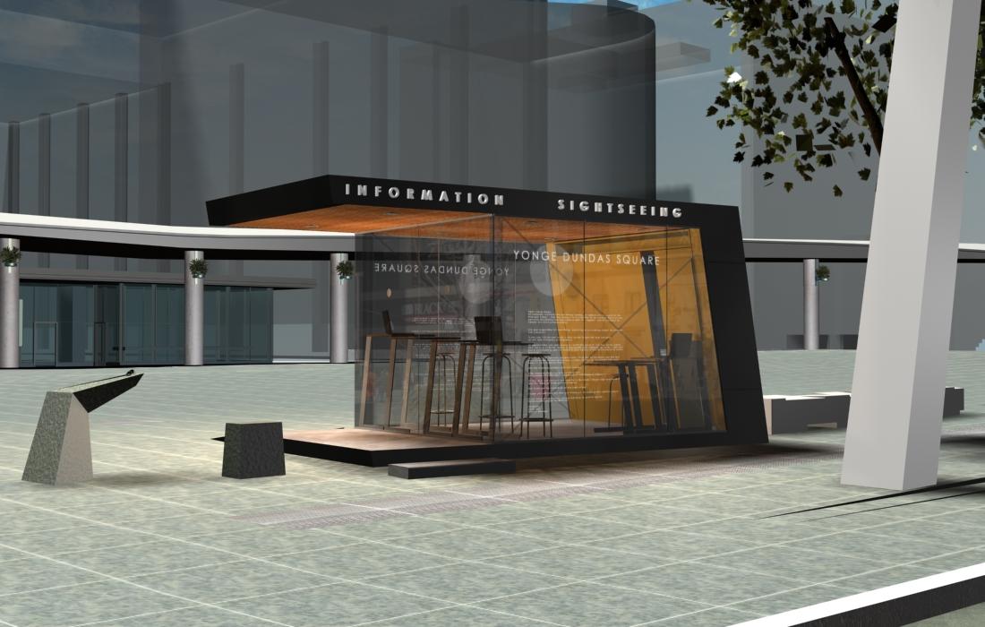 Yonge-Dundas Square Kiosk Design Concept